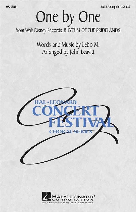 One by one (from Rhythm of the Pridelands)