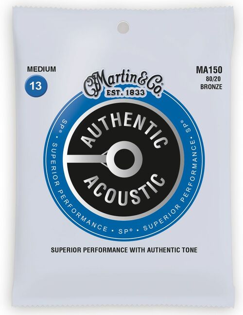Martin set snaren - Authentic Acoustic SP (Medium 80/20 Bronze))