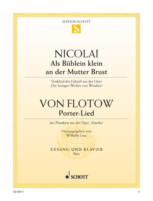 Als Büblein klein an der Mutterbrust