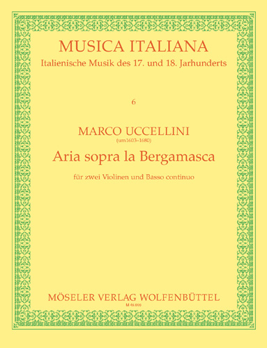 Aria sopra 'La Bergamasca'