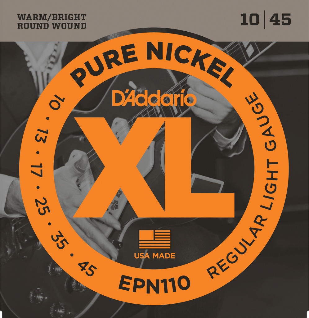 Snaren 10-45 XL Pure Nickel Electrische Gitaar (Regular light)