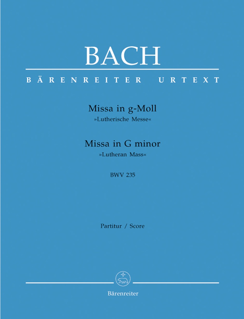 Mass A major, BWV.234 'Lutheran Mass 2' (Full score)