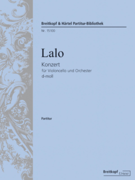 Violoncello Concerto in D minor (Study score)