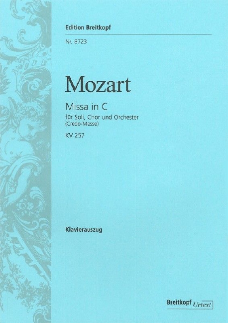 Missa in C major, KV.257 (Vocal score)