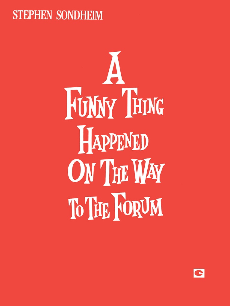 A funny thing happened on the way to the forum (Vocal score)