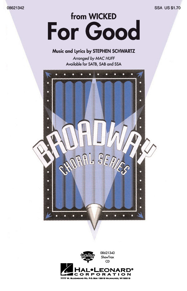 For good (From Wicked)