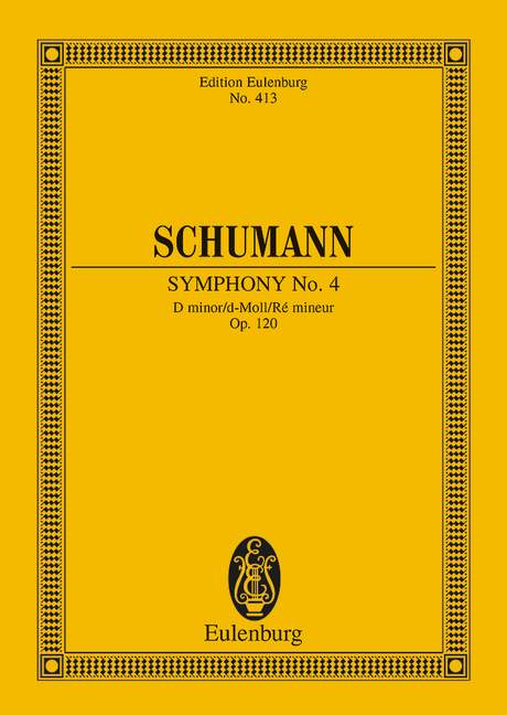 Sinfonie Nr.4 d-Moll, Op.120 (Study score)