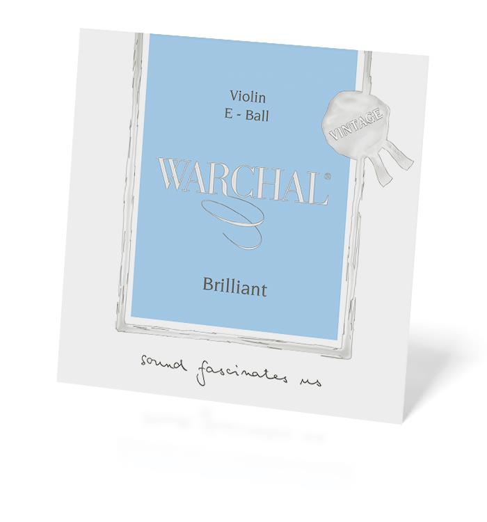 Snaren Brilliant Vintage voor Viool (Set Hydronalium, E-ball)