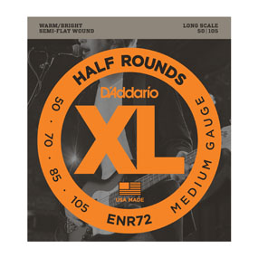 Snaren XL Half Rounds Basgitaar (Long Scale Set 50-105 medium tension)