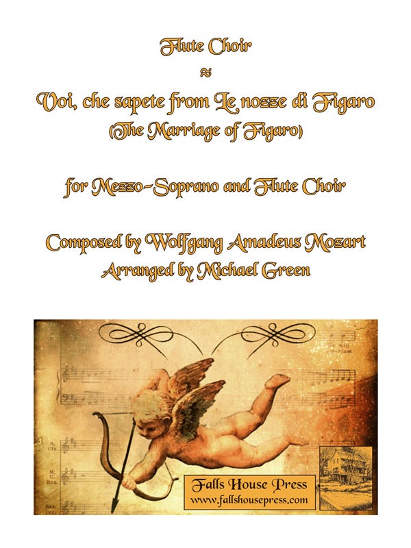 Voi, che sapete for Mezzo-Soprano & Flute choir