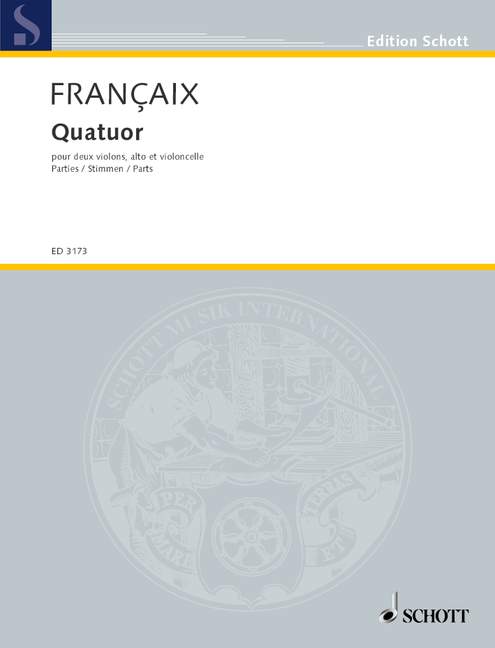 Quatuor à cordes (Parts)