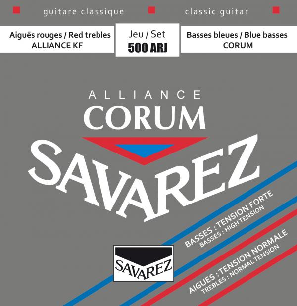 Snaren Savarez Alliance Corum voor Gitaar (Set mixte normal-high tension)