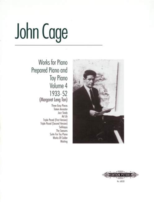 Works for Piano, Prepared Piano and Toy Piano - Volume 4