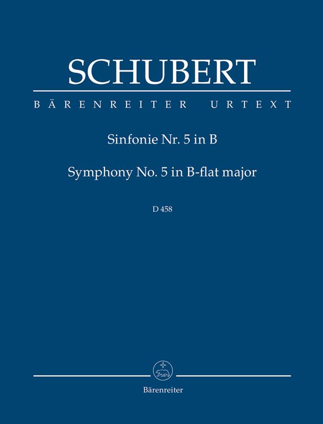 Symphony No.5, B major D.485 (Study score)
