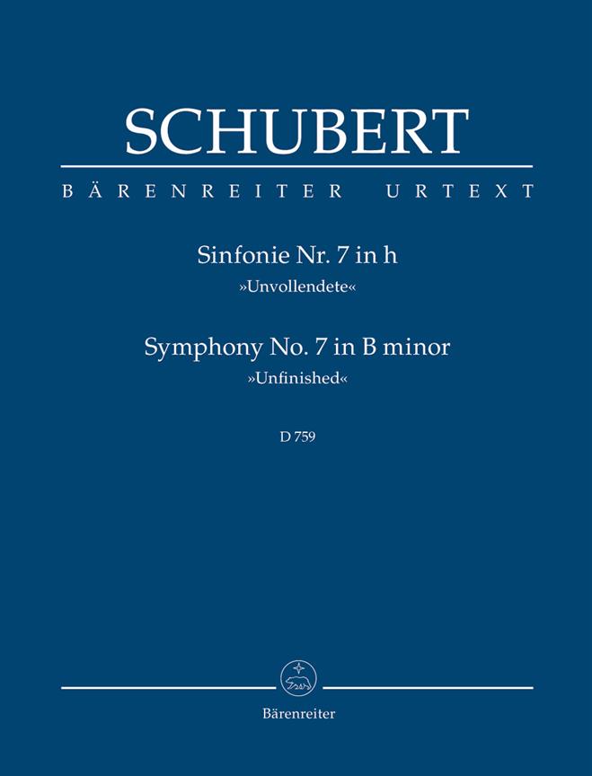 Symphony No.7, h minor D.759 Unvollendete (Study score)