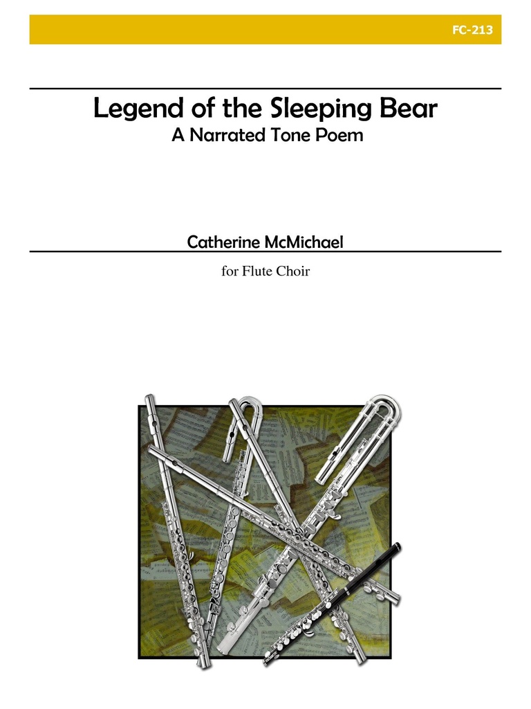 Legend of the Sleeping Bear  (Score & parts) and Narrator