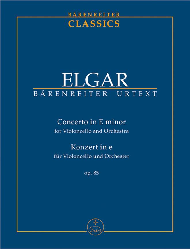 Cello concerto, Op.85 (Study score)
