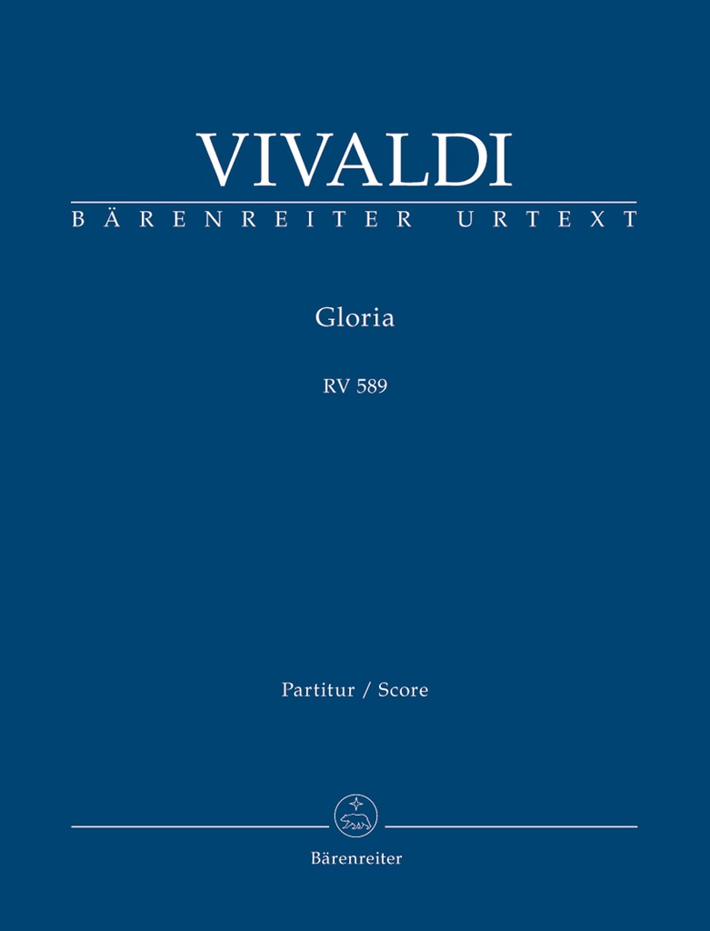 Gloria, RV.589 (Full score)
