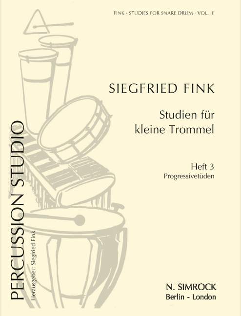 Studies for snare drum - Vol.3