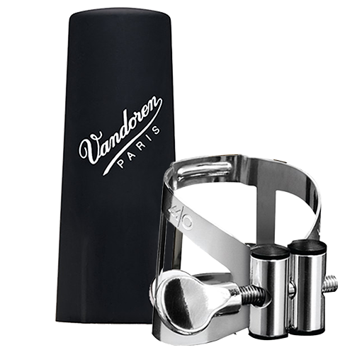 Ligatuur M/O Tin Coating met Beschermdop (Mib klarinet)