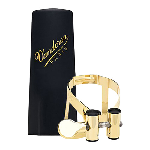 Ligatuur M/O Verguld met Beschermdop (Tenorsaxofoon)