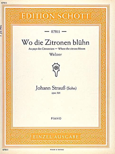 Wo die Zitronen bluhn
