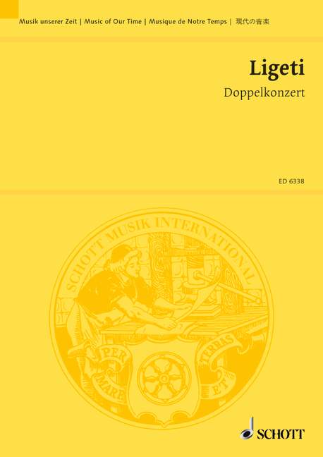 Double Concerto for flute, oboe and orchestra (Study score)