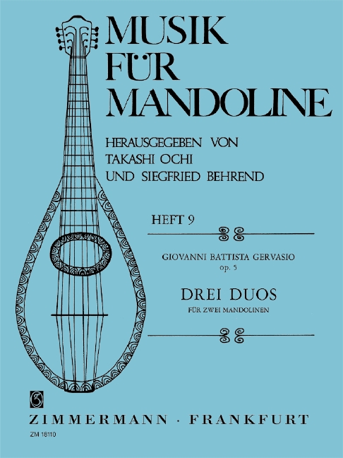 3 Duos fur 2 Mandolinen, Op.5