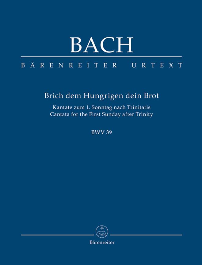 Brich dem Hngrigen dein Brot (Taschenpartitur)