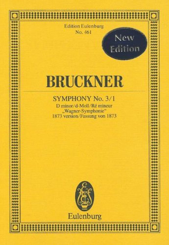 Symphony No.3 D minor, 1873 version Wagner (Study score)