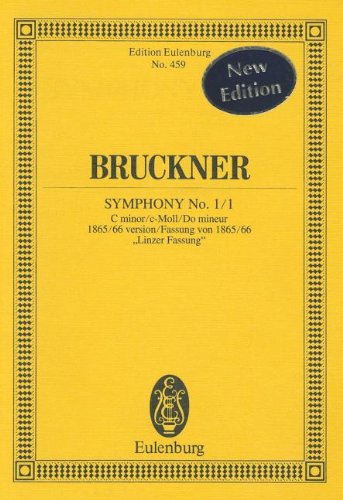 Symphony No.1 C minor, 1865/66 (Study score)