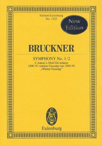 Symphony No.1 C minor, 1890/91 version (Study score)