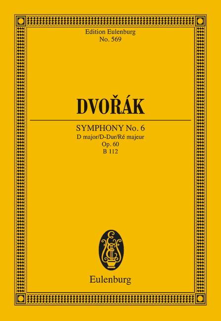 Symphony No.6 D major, Op.60 (Study score)