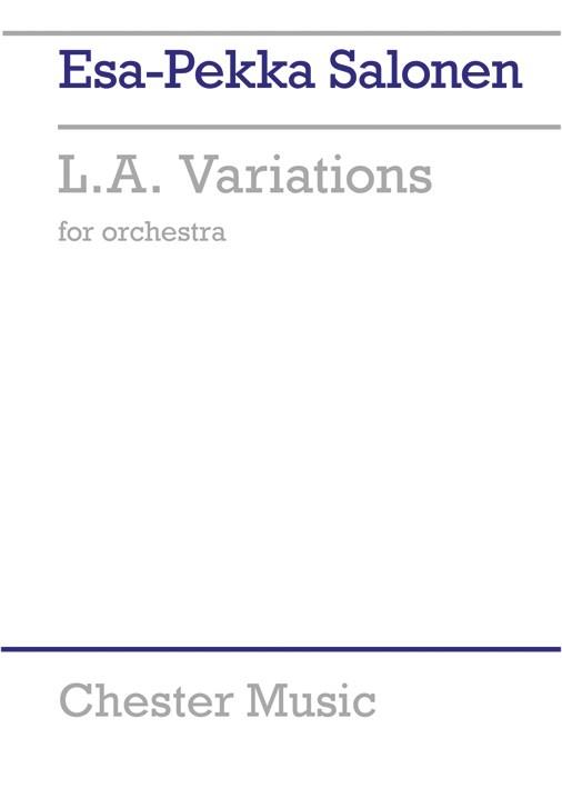 L.A. Variations for orchestra (Score)