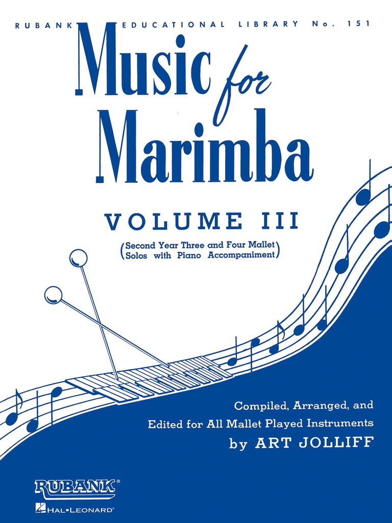 Music for Marimba – Vol.3 (Intermediate)