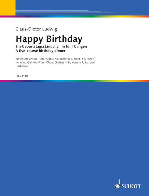 Happy Birthday - Ein Geburtstagsständchen in fünf Gängen