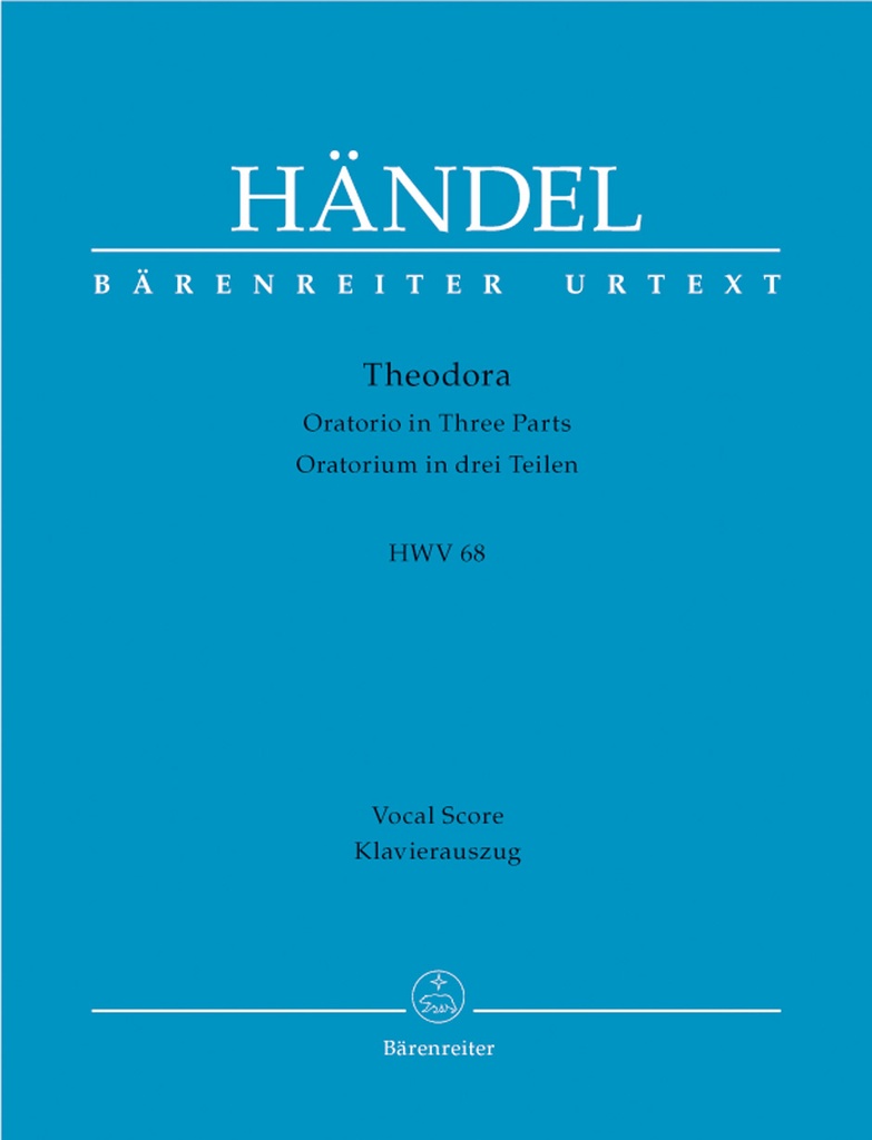 Theodora, HWV.68 (Vocal score)