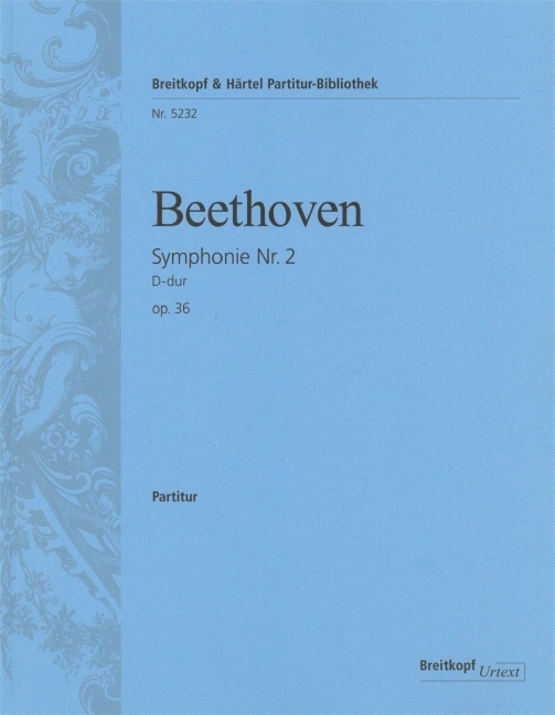 Symphony No.2 in D Major, Op.36 (Full score)