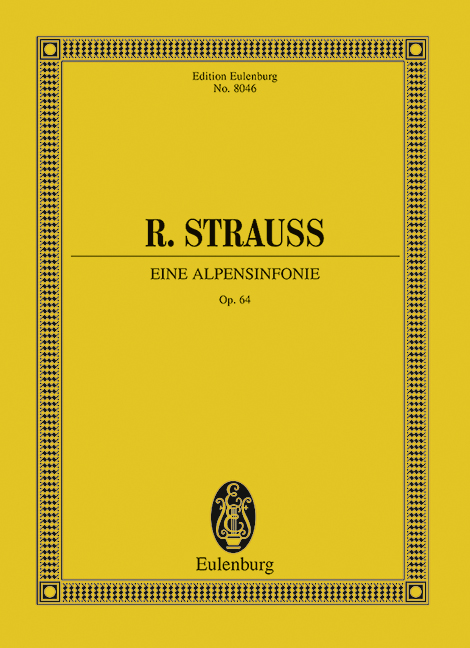 Eine Alpensinfonie (Study score)
