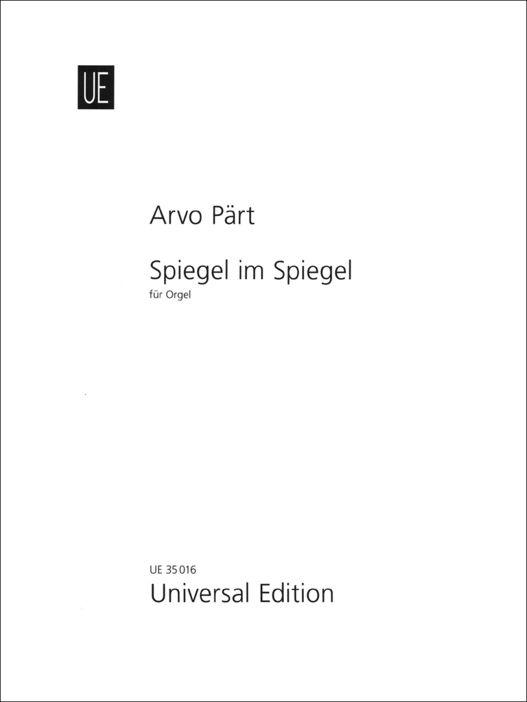 Spiegel im Spiegel (Orgel)
