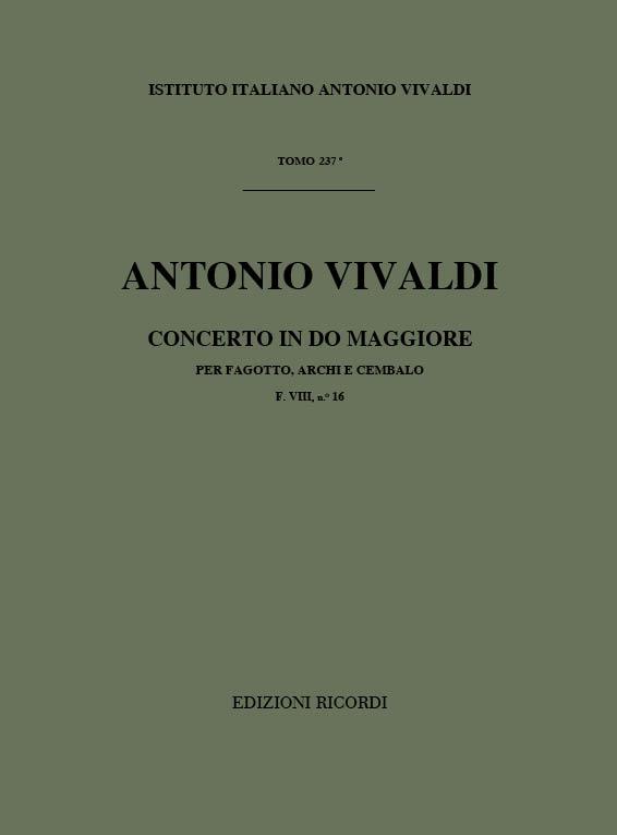 Concerto in do maggiore, RV.469 (Full score)