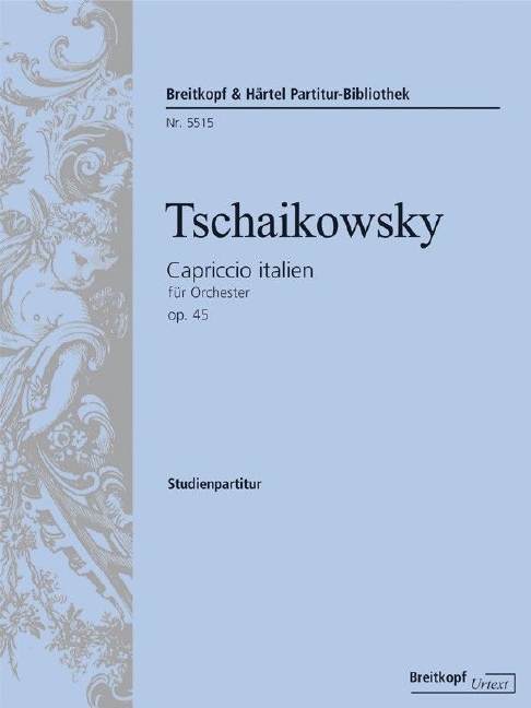 Capriccio italien, Op.45 (Study score)