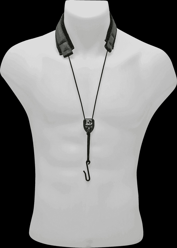 Draagband BG S80M Nylon voor Saxofoon (Metal Hook)
