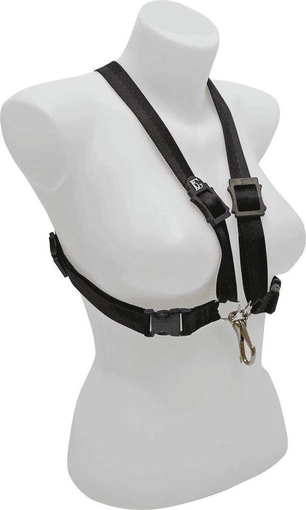 Harnas BG S44MSH voor saxofoon (Vrouw XL, metal snap hook)
