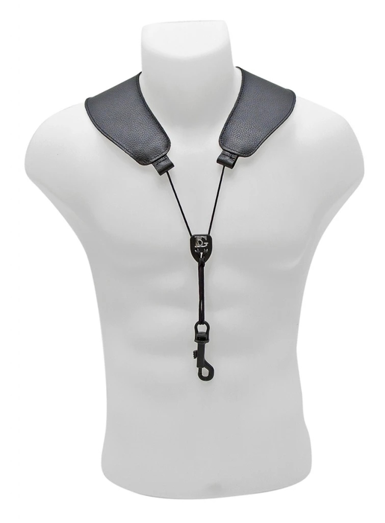 Draagband BG S50SH Yoke met Bretellen voor Saxofoon (Snap hook)