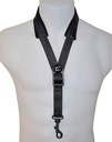 Draagband BG S14SH Comfort voor Saxofoon (XL, Snap Hook)