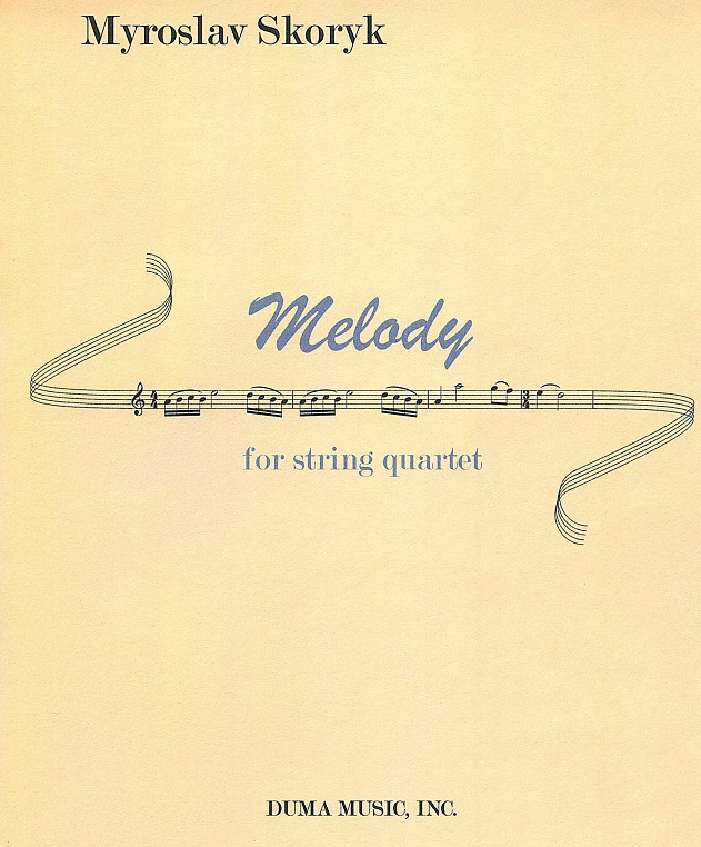 Melody for String Quartet (Score & parts)