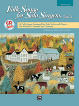Folk Songs for Solo Singers - Vol.2 (Medium low)