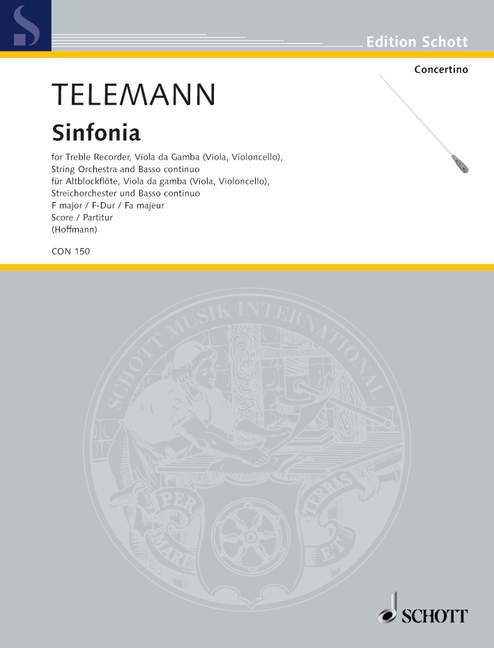 Sinfonia F major (Score)