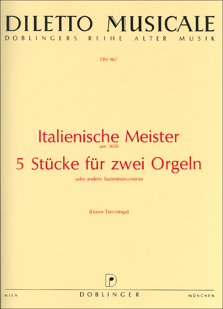 Italienische Meister um 1600 (5 Stücke)